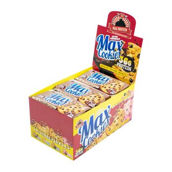 Max Protein - Max Cookies 12 Bolsas X 100 G - Galletas Proteicas -  Sabor: Coco Y Chocolat