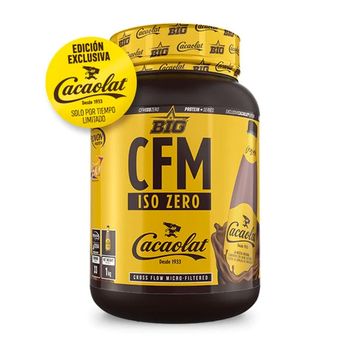 Big - Cfm Iso Zero - Proteína Isolate X 1 Kg - Edulcorado Con Splenda® - Whey Protein Isol