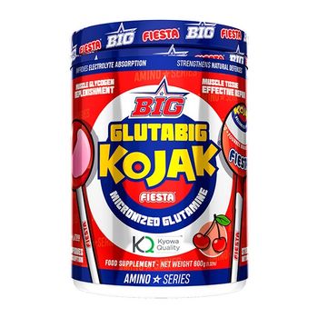 Big - Glutabig - Glutamina X 600 G - Aporte De Aminoácidos -  Sabor: Kojak