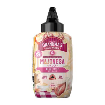 Max Protein - Grandma's Sauces Majonesa 1 X 290 Ml - Salsa Alioli