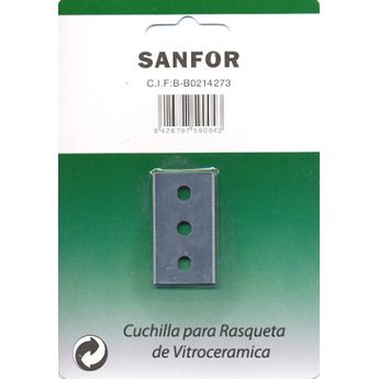 Rasqueta Para Vitrocerámica Plateado Metal 13,5 X 4,5 X 1 Cm (12 Unidades)  con Ofertas en Carrefour