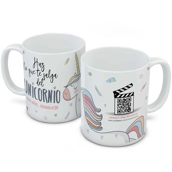 Vídeo Taza Qr Unicornio-1