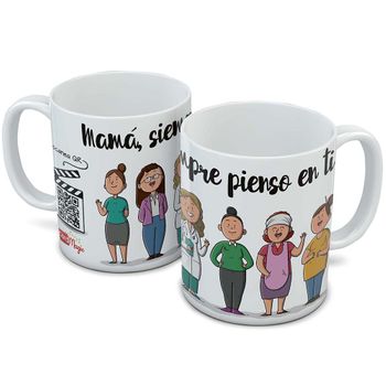 V�deo Taza Qr Mam�, Siempre Pienso En Ti