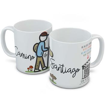 V�deo Taza Qr Camino De Santiago3