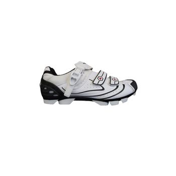 Zapatillas De Ciclismo Mtb Txk Cierre Micrométrico Blanco T/44  12072519