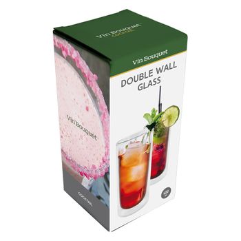 Vaso De Cocktail De Doble Pared