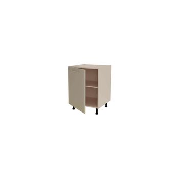 Mueble Cocina Bajo Con 1 Puerta En Varios Acabados Diferentes 85 Cm(alto)60 Cm(ancho)60 Cm(largo) , Color - Vison