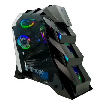 Pc Gaming Nitropc Élite Bronze Plus - Intel I9 14900k, Rtx 4070 Ti S, Ram 32gb Ddr5, 2x M2 1tb, Windows 11 Activado, Adaptador Wifi Usb - Pc Gamer, Ordenador De Sobremesa, Ordenador Juegos