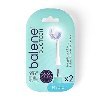 Recambio Cepillo De Dientes Duotech Dureza Media Balene