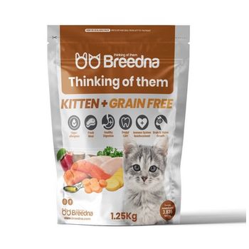 Breedna Kitten+ Grain Free 1,25 Kg