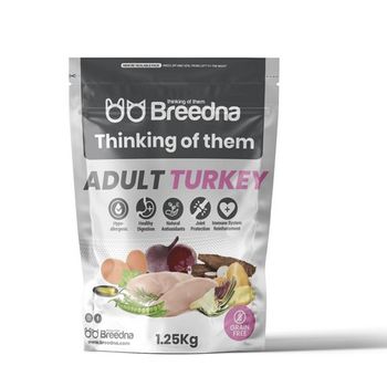 Breedna Adult Turkey Grain Free 1.25 Kg