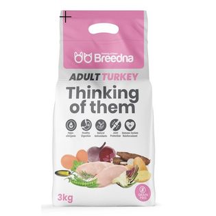 Breedna Adult Turkey Grain Free 3 Kg