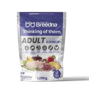 Breedna Adult Light&senior+ Grain Free 1.25 Kg