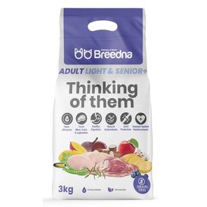 Breedna Adult Light&senior+ Grain Free 3 Kg