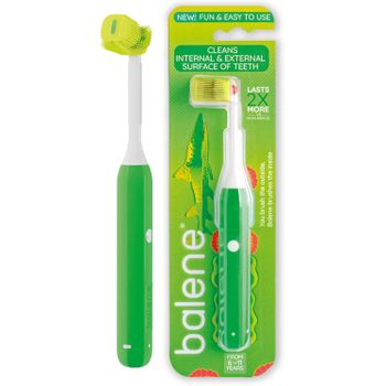 Cepillo De Dientes Infantil Color Verde Balene