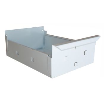 Cajón Metálico Para Estantería 200x300x100 Mm Blanco Simonrack