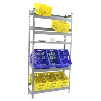 Kit Simonbottle Shelf 4-1 - 2000x1000x300 Gris