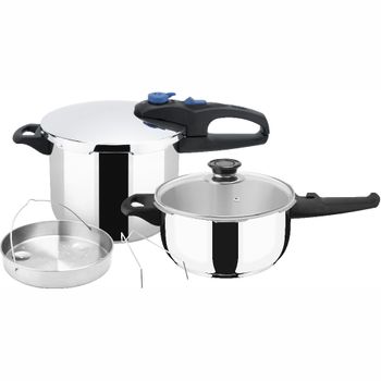 Bateria De Cocina Juego De Ollas 12pzs Piezas Royalty+line Induccion Gas  Vitro con Ofertas en Carrefour