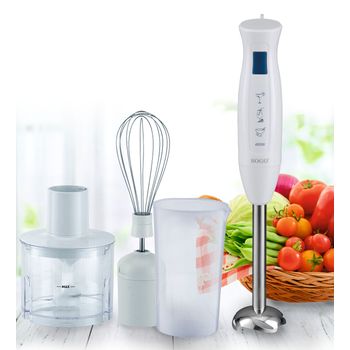 Batidora De Mano, Incluye Accesorios, 1000 W Velocidad Regulable Con Vaso  Medidor, Picador - Triturador Y Varillas - Neoferr.. con Ofertas en  Carrefour