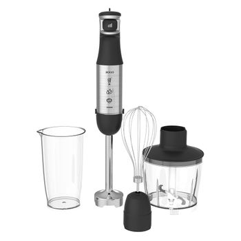 Batidora 3 En 1 Batidora Mano, Picadora, Varillas, Acero Inox., 3 Juegos  Cuchillas, Desmontable Negro/plata 800w Mpm Mbl-11 con Ofertas en Carrefour