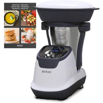 Robot De Cocina Multifuncion 400w (motor) 800w (calentamiento)