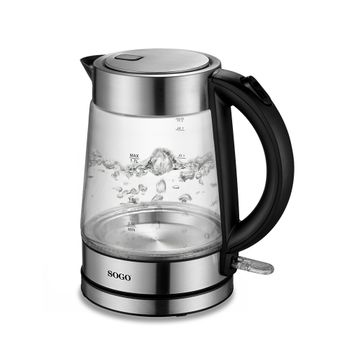 Swan Alexa Hervidor Agua Eléctrico Inteligente WIFI Smart Kettle 1,5L,  Inalámbrico, Pantalla LED Táctil, Función