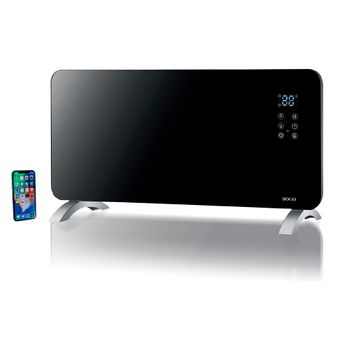 Radiador Convector Sogo 1500w Con Wifi Para Conectar Cuando Quieras Desde El Móvil