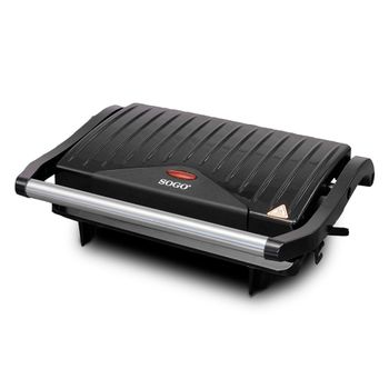 Ripley - PLANCHA SANDWICHERA PANINI GRILL LISA ACERO INOX. 1A3