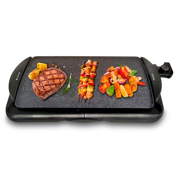 Cecotec Piastra Elettrica Tasty&Grill 3000 Rockwater Argento