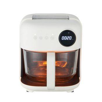 Freidora De Aire 4.5 Litro Con Cesta De Cristal 1300w