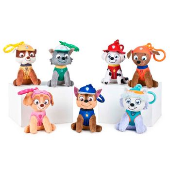 Llavero Peluche Patrulla Canina Paw Patrol Soft 11cm Surtido