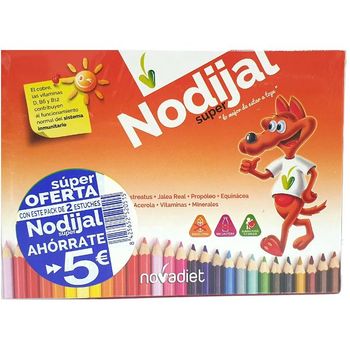 Super Pack De 2 Estuches De 20 Viales Nodijal Jalea Infantil Novadiet, Super Pack De 2 Estuches De 20 Viales