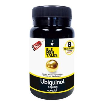 Ubiquinol 100 Mg Novadiet 30 Cápsulas Vegetales