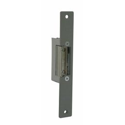 Abrepuertas Eléctrico Dorcas Placa Corta 22mm Gris Serie 41 Nf/s