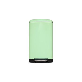 Cubo Rectangular Metalico Menta Marca Duett