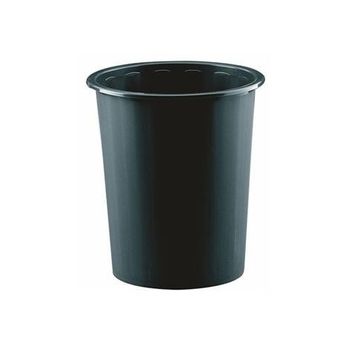 Faibo Papelera De Plastico En Polipropileno 310x280 Mm Cerrada 14 L Serie 305 Negra