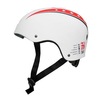 Casco Krf Dynamite White/red Talla L