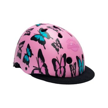 Casco Des Park City Rosa Butterfly