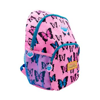 Mochila Des Park City Butterfly Pink