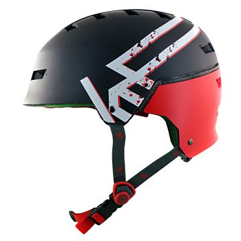 Casco Krf Broken Rojo T-m