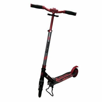 Patinete Scooter Krf  Urban City 145 Granate Plateado