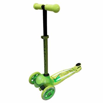 Patinete Scooter Park City  Triscooter Kid Funk 3-6 Años Verde Limón