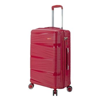 Benzi Mala De Viagem / Trolley Médio 64cm 4r Bz5699 Coral