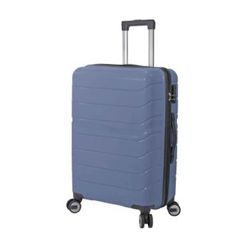 Diamond Mala De Viagem / Trolley Médio 66cm 4 Rodas Dm5745 Azul