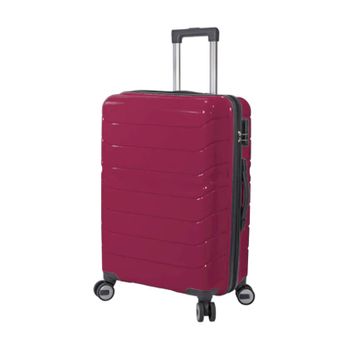 Diamond Mala De Viagem / Trolley Médio 66cm 4 Rodas Dm5745 Vermelha