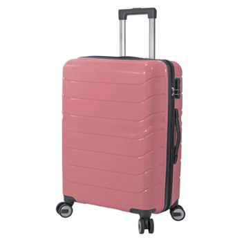 Diamond Mala De Viagem / Trolley Grande 76cm 4 Rodas Dm5745 Rosa