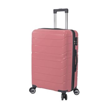 Diamond Mala De Viagem / Trolley Médio 66cm 4 Rodas Dm5745 Rosa