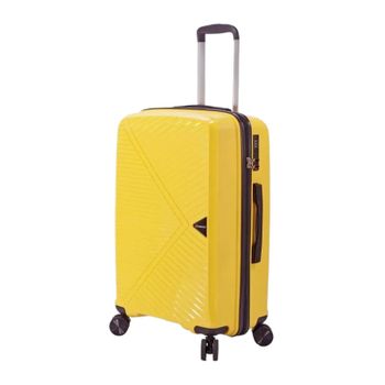 Benzi Mala De Viagem / Trolley Grande 74cm 4r Exp. Bz5710 Amarelo