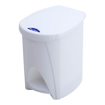 Cubo Pedal De 7l Blanco - Neoferr*