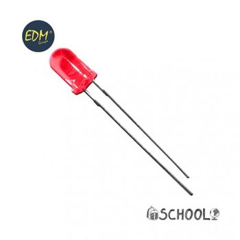 Diodo Led Rojo 5mm (manualidades) 1.9v